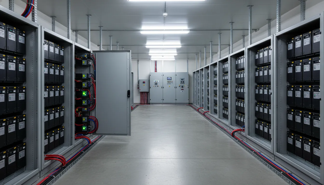 UPS Battery Backup Solutions (Up to 500 kW)