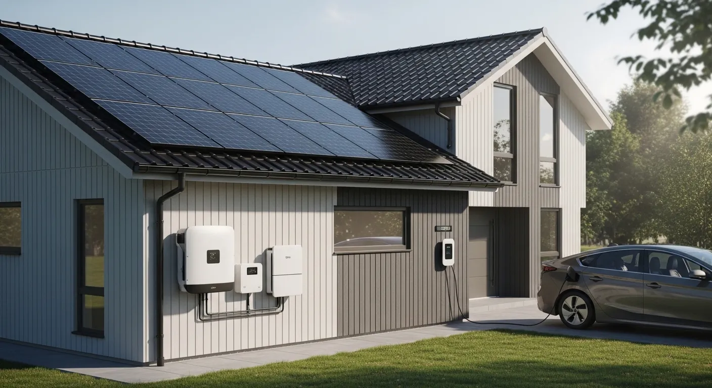 Hybrid Solar System (Home & Office)